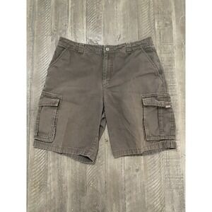 Vintage Y2K Nike ACG Cargo Utility Shorts Mens 32 Khaki Brown Dad Outdoor Gorp